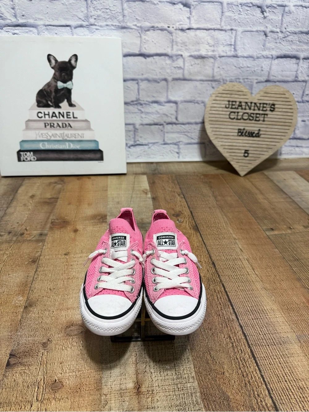 Converse Chuck‎ Taylor All Star Big Kid Girls' Knit Slip-On Shoes size 12